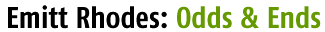 Emitt Rhodes: Odds & Ends